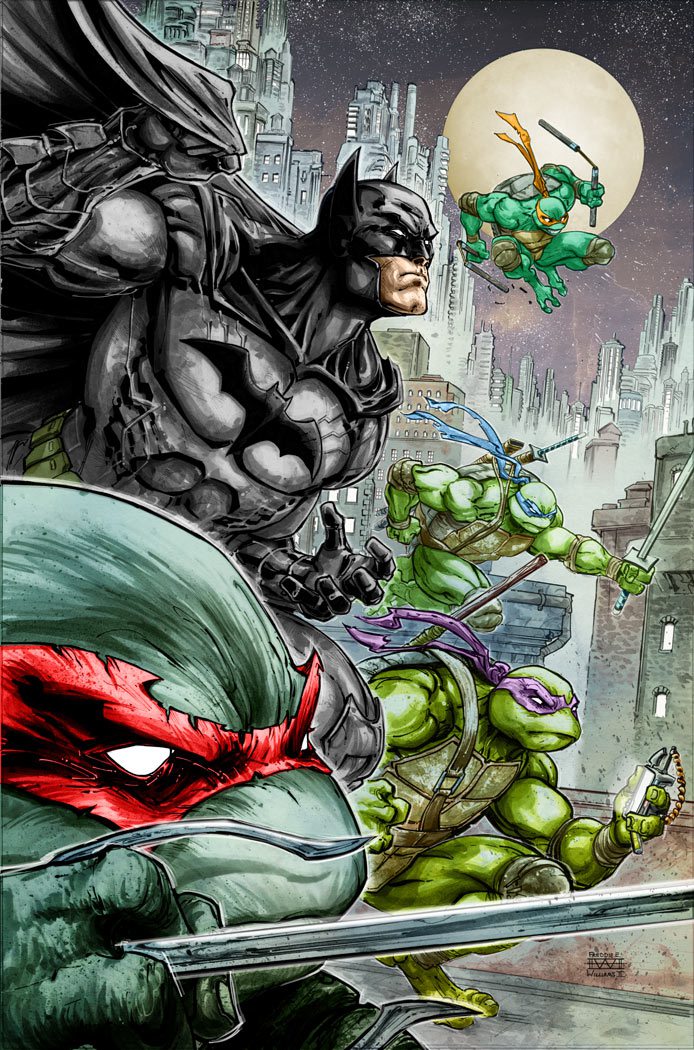 Crossover de Batman y Las Tortugas Ninjas 1