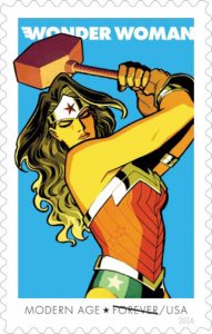 Estampillas de Wonder Woman