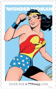 Estampillas de Wonder Woman