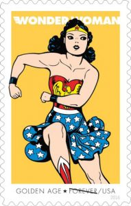 Estampillas de Wonder Woman