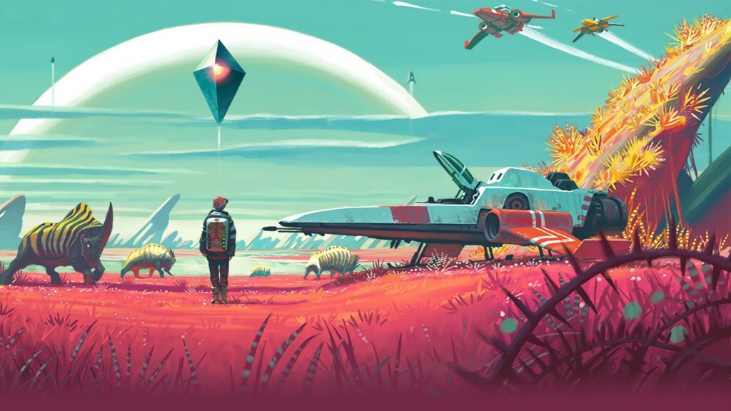 no man's sky tiene app