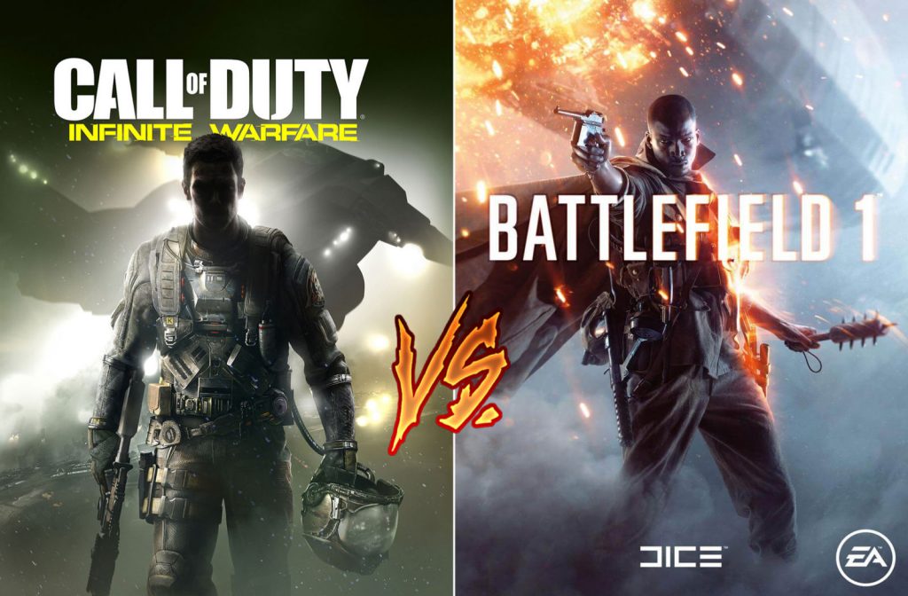 call of duty infinite warfare con más jugadores que battlefield 1
