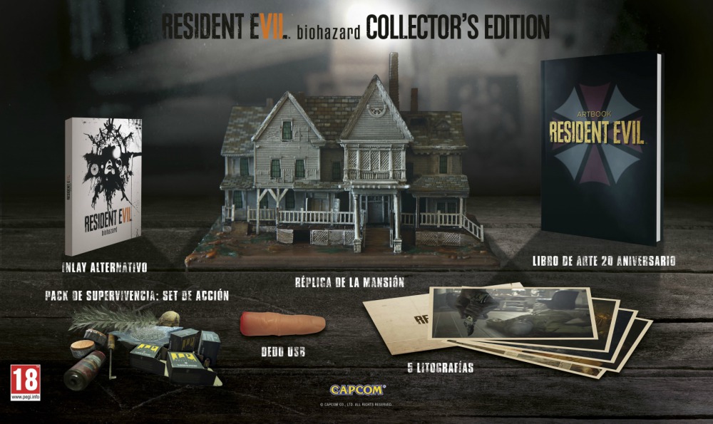 resident evil 7 presentó su edición coleccionista