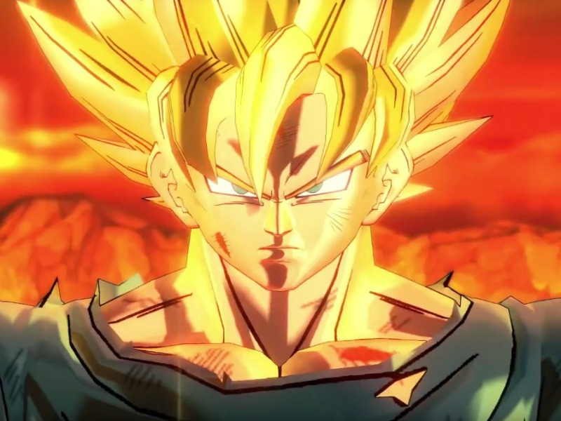 Goku SS2 el primer DLC de Dragon Ball Xenoverse 2.