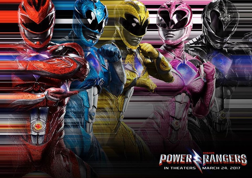 poster de los Power Rangers