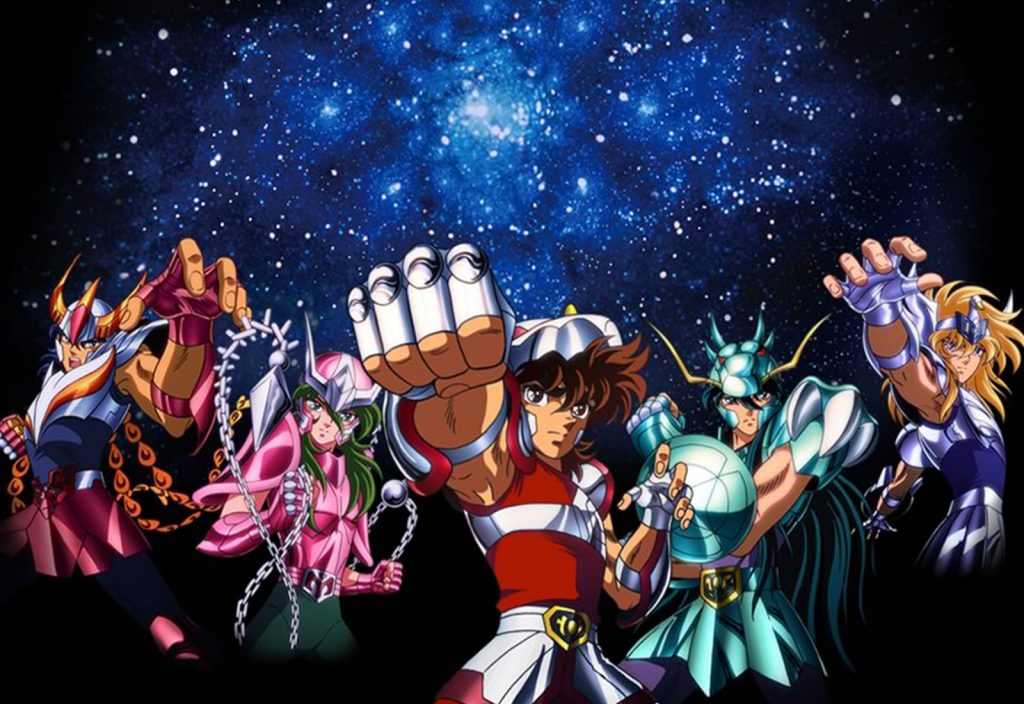 poster de Saint Seiya: Saintia Sho caballeros de bronce bronze