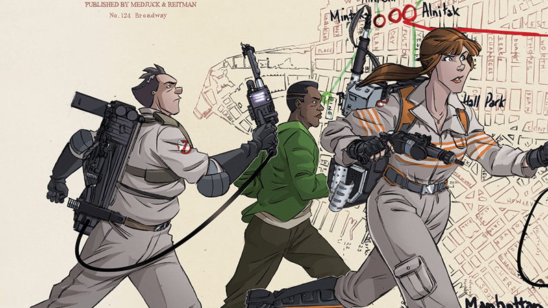 nuevo cómic de ghostbusters