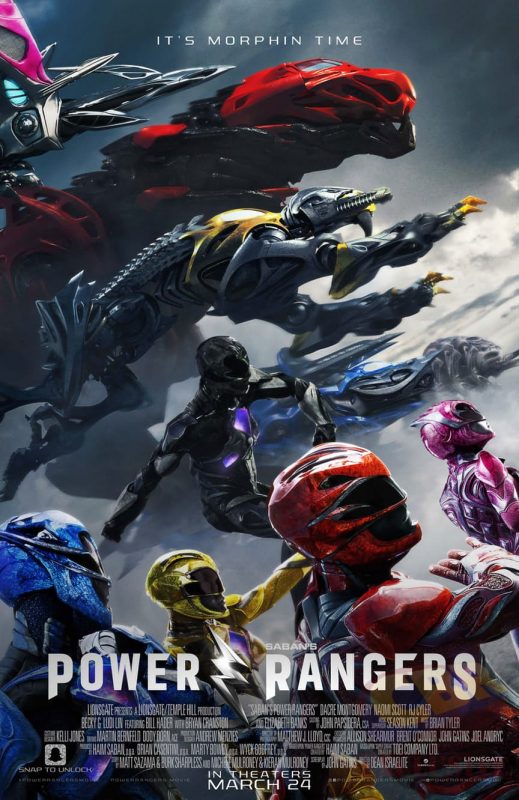 Nuevos posters de los Power Rangers con los Zords
