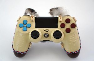 control de PS4 inspirado en Horizon Zero Dawn