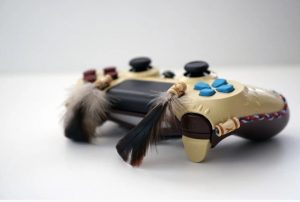 control de PS4 inspirado en Horizon Zero Dawn