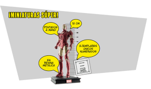 Colección de figuras Salvat de Marvel Heroes 3D