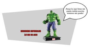 Colección de figuras Salvat de Marvel Heroes 3D