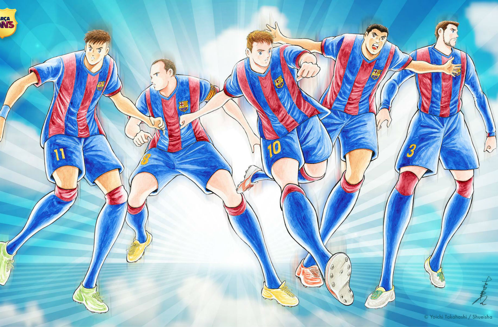 Lionel Messi y Cristiano Ronaldo aparecerán en el nuevo anime de Súper  Campeones - Geeky