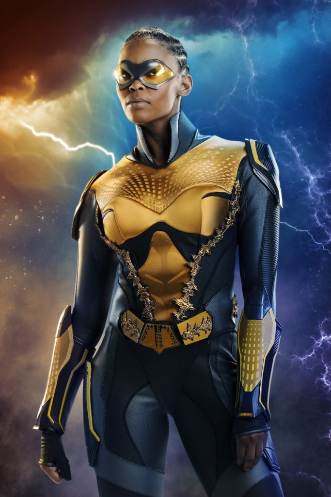 Primera imagen de Thunder . Black Lightning