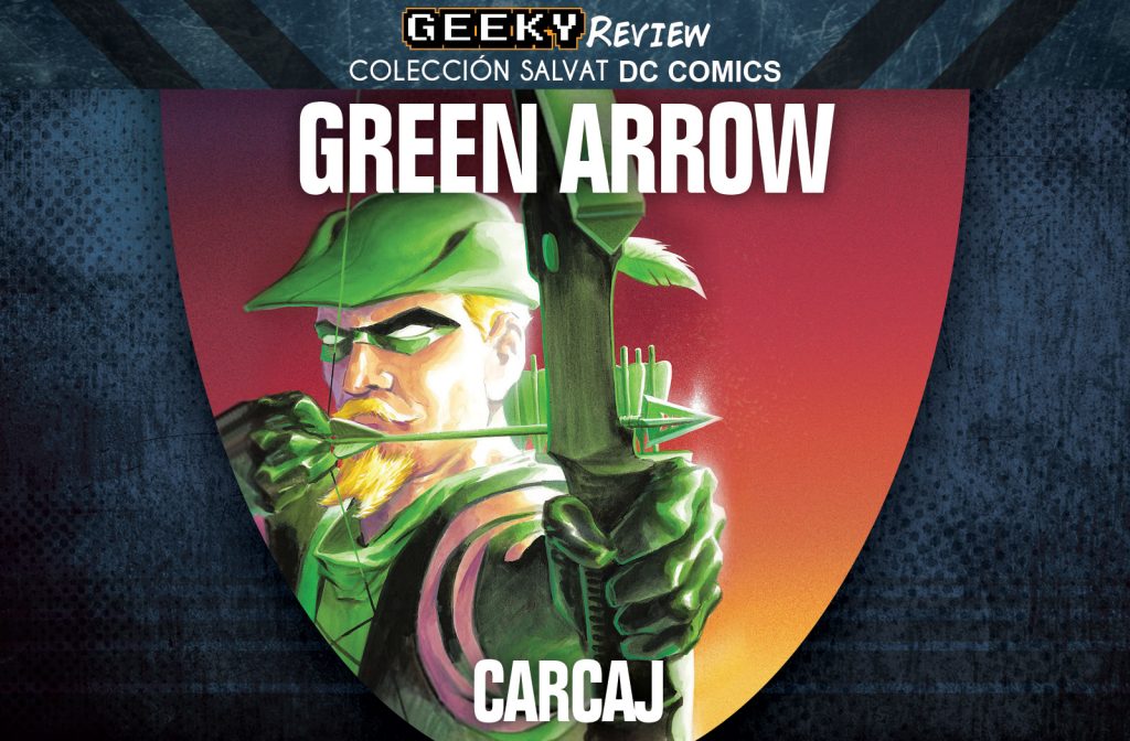 carcaj green arrow dc salvat comic coleccion