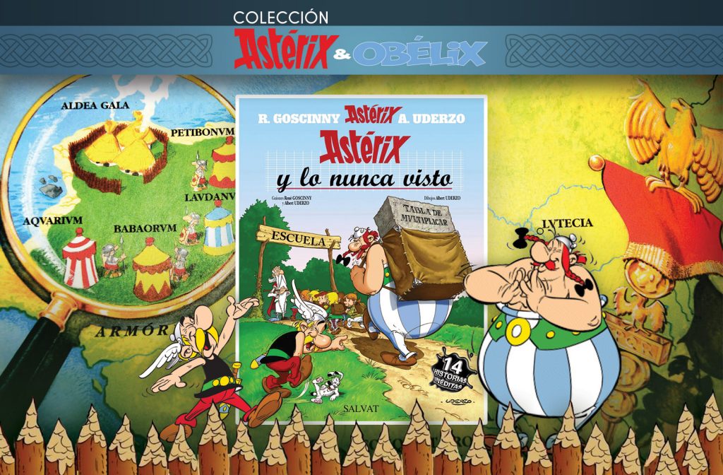 asterix y lo nunca visto obelix salvat comic coleccion