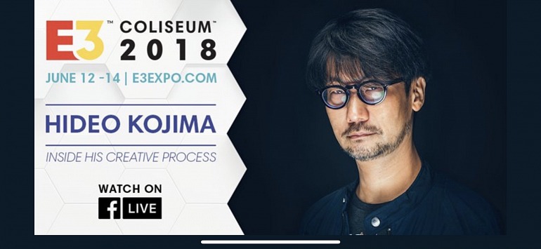 Hideo Kojima dará una charla en el E3 Coliseum 1