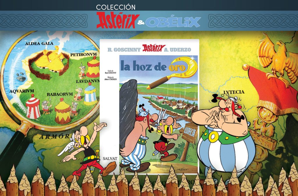 asterix y la hoz de oro obelix salvat coleccion comic