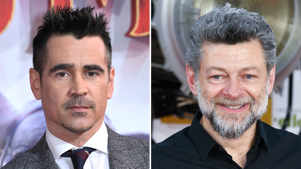 Colin Farrell y Andy Serkis