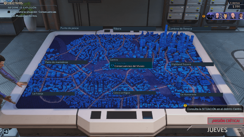 Análisis XCOM Chimera Squad mapa