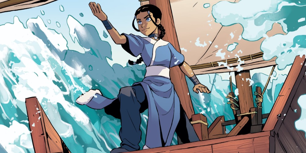 avatar la leyenda de aang comic - Katara and the Pirate's Silver