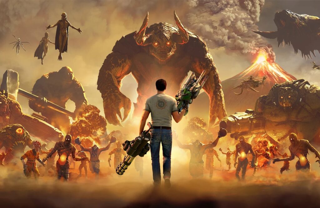 El Papamóvil protagoniza el nuevo avance de Serious Sam 4 Serious Sam 4