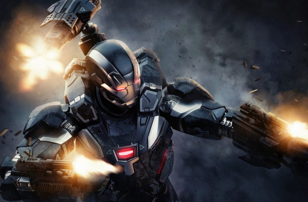 War Machine Marvel Falcon and the Winter Soldier
